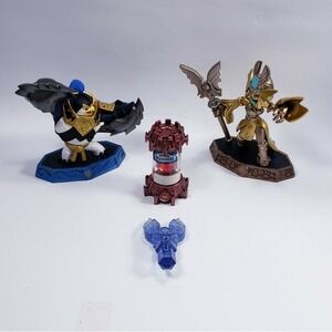 Skylanders Imaginators Golden Queen, King Pen & Creation Crystal